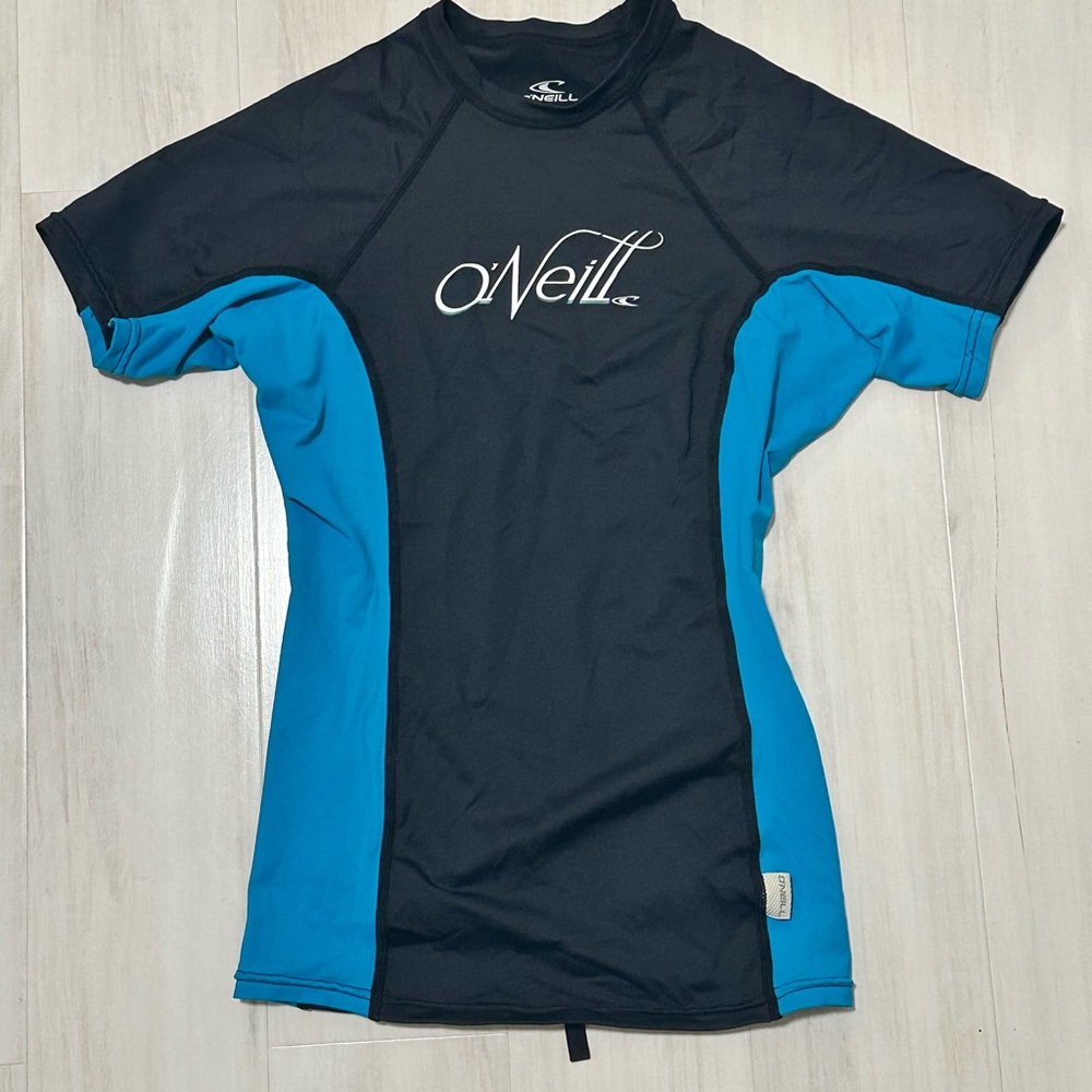 O'Neill Black and Blue Swim Coverup